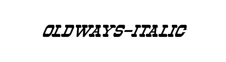 Oldways-Italic  Frei Schriftart Herunterladen