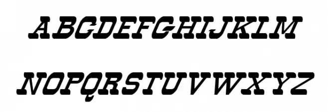 Oldways-Italic Fonte MAIÚSCULAS