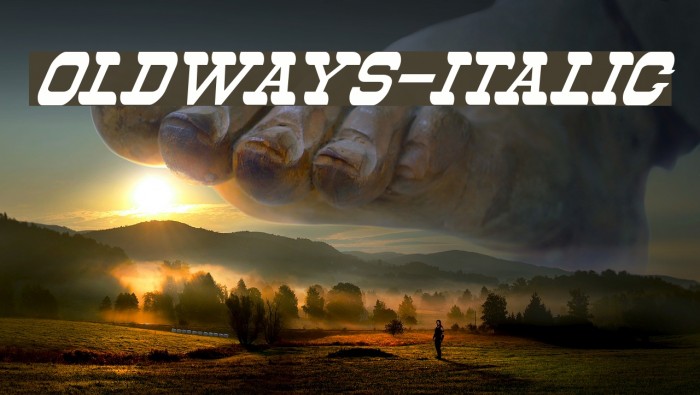 Oldways-Italic Example 1