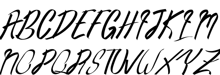 Oldwin Demo Script Font OTHER CHARS