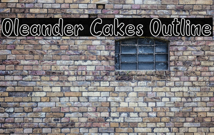 Oleander Cakes Outline Example 3