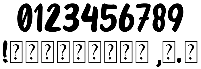 Oleander Cakes Font OTHER CHARS
