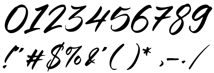 Oleandro Font OTHER CHARS