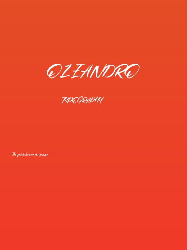 Oleandro Poster