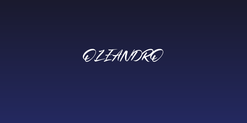 Oleandro Social Header