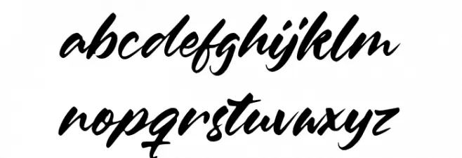 Oleandro फ़ॉन्ट लोअरकेस