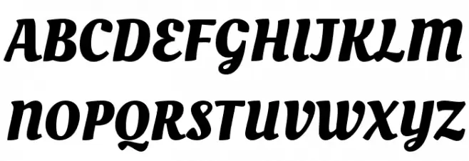 Oleo Script Bold Polices MAJUSCULES