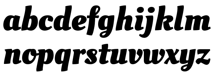 Oleo Script Bold Font LOWERCASE