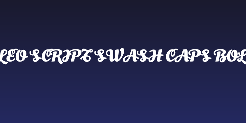 Oleo Script Swash Caps Bold Social Header