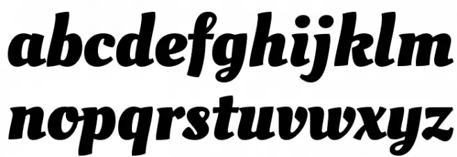 Oleo Script Swash Caps Bold Font LOWERCASE