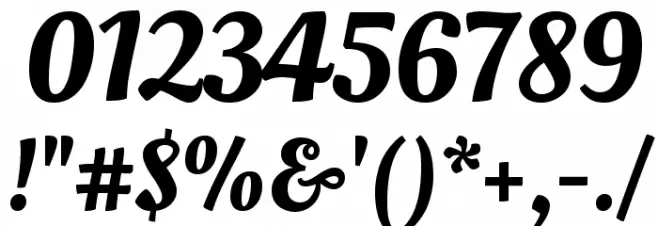 Oleo Script Swash Caps Font OTHER CHARS