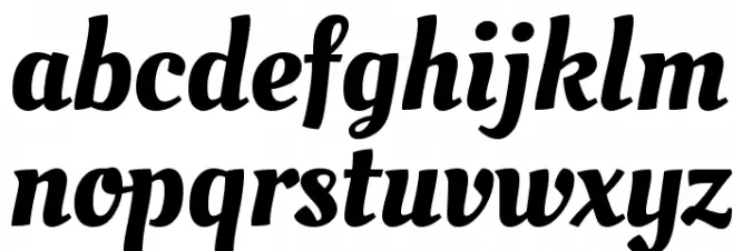 Oleo Script Swash Caps Font LOWERCASE