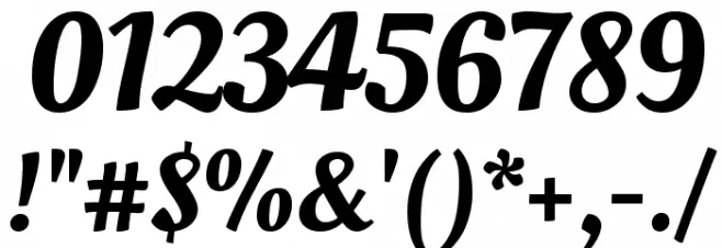Oleo Script خط محارف أخرى