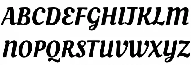 Oleo Script Fonte MAIÚSCULAS