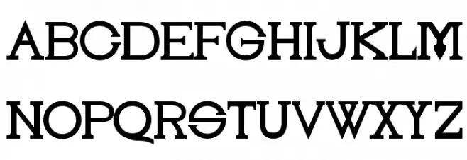 Oleo フォント 大文字