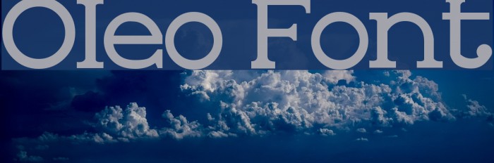 Oleo Font examples