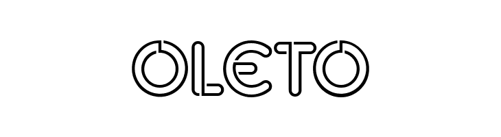 Oleto  フリーフォントのダウンロード