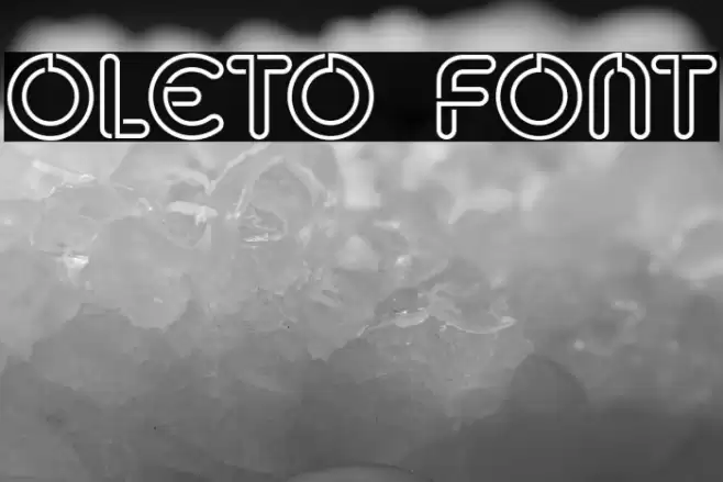 Oleto Font examples