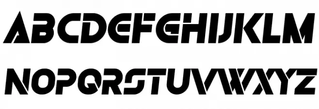 Olga Black Italic 字体 小写