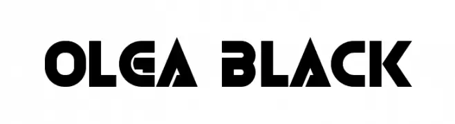 Olga Black  Frei Schriftart Herunterladen