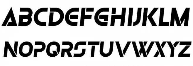 Olga Bold Italic Font Litere mari