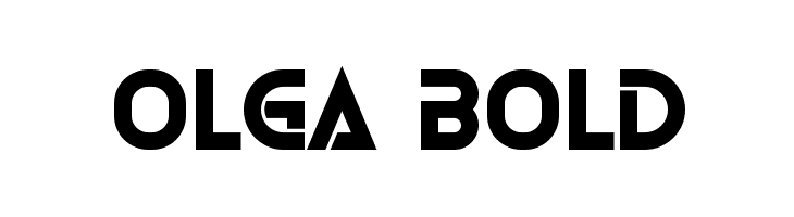 Olga Bold Font