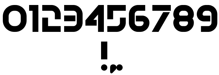 Olga Bold Font OTHER CHARS