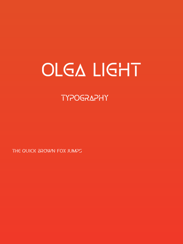 Olga Light Poster