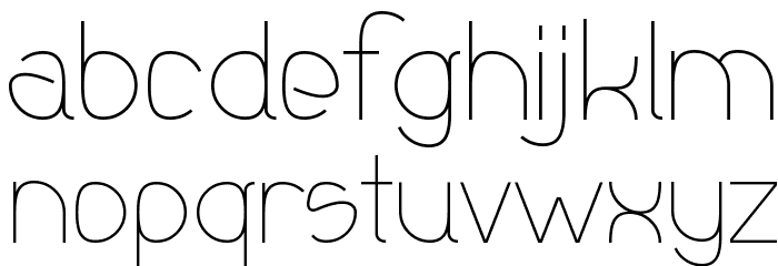 Olgassys Font LOWERCASE