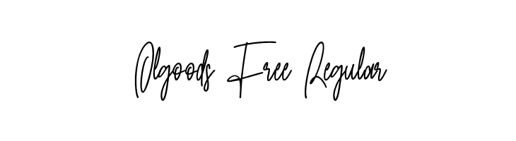 Olgoods Free Regular  font caratteri gratis