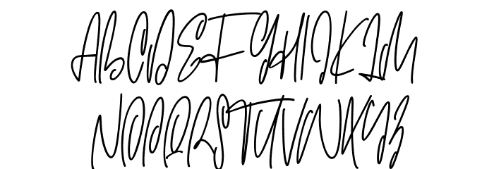Olgoods Free Regular Font OTHER CHARS