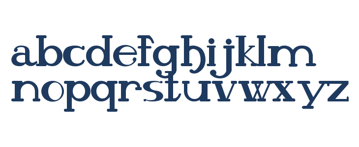 Olho De Peixe Lowercase