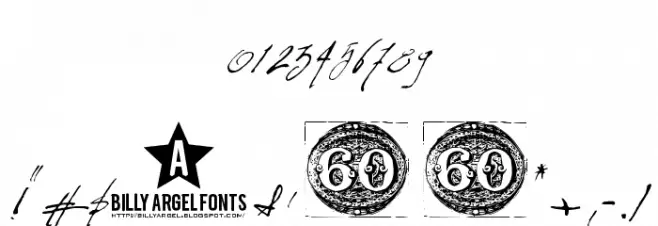 Olho de Boi  Font OTHER CHARS