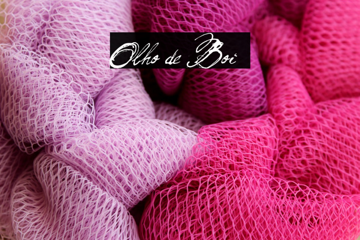 Olho de Boi Font examples