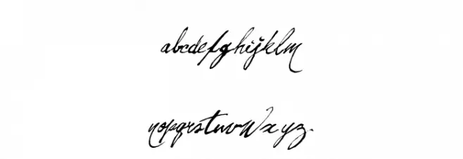 Olho de Boi  Schriftart Kleinbuchstaben