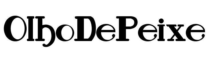 OlhoDePeixe Font