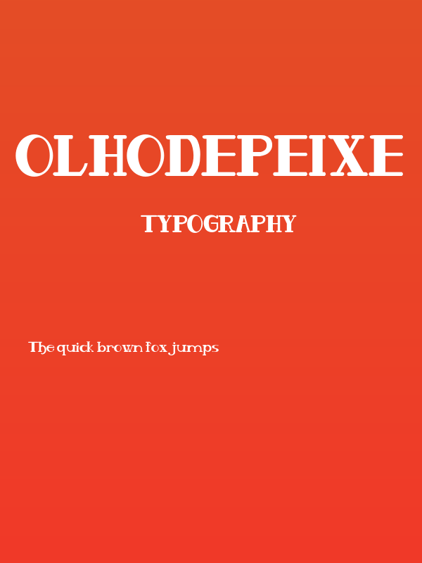 OlhoDePeixe Poster