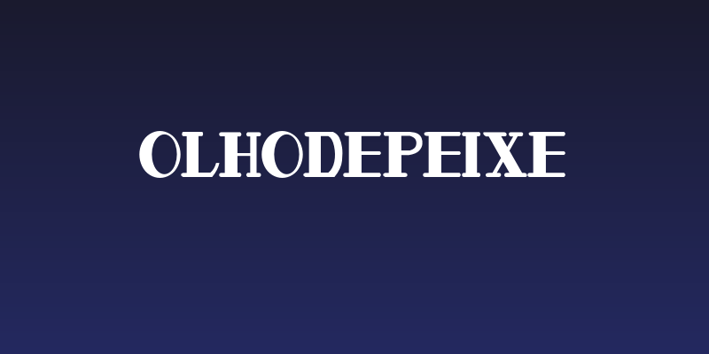 OlhoDePeixe Social Header