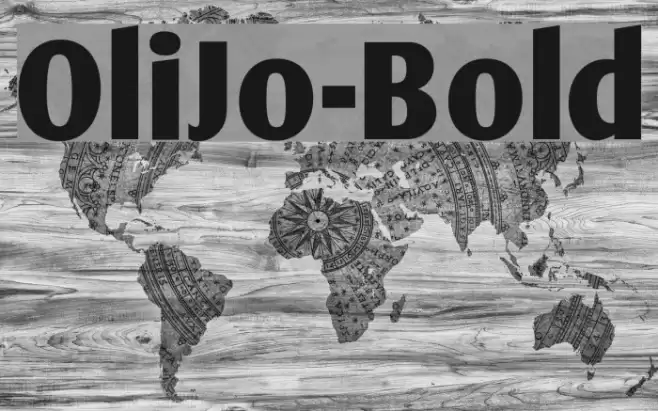 OliJo-Bold Font examples