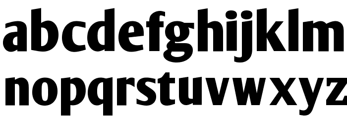 OliJo-Bold Font LOWERCASE
