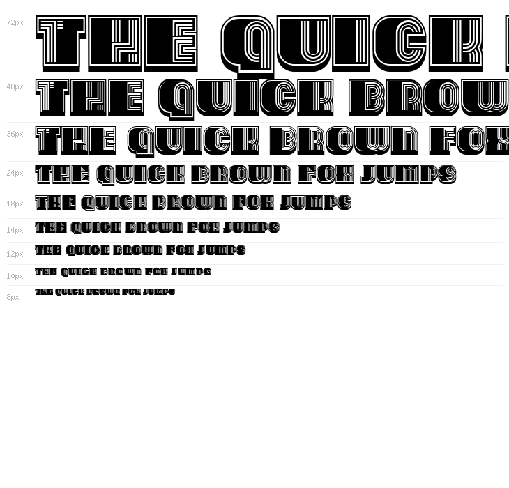 Oliba 3D Regular Waterfall