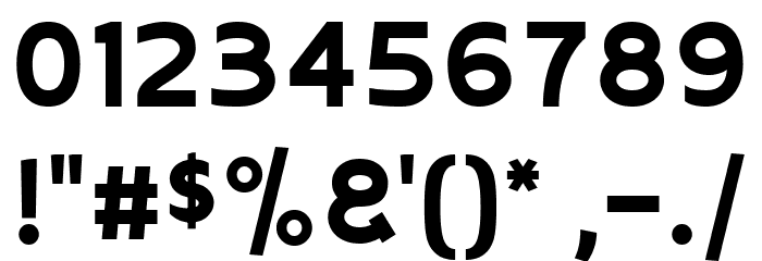 Oliciy Font OTHER CHARS