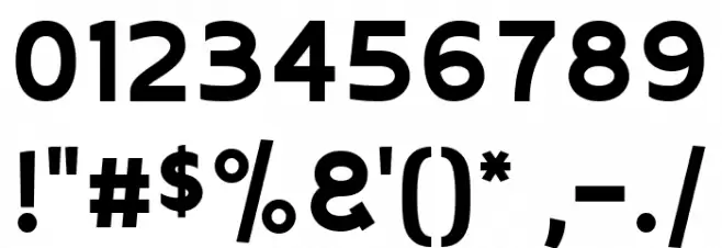 Oliciy Font OTHER CHARS