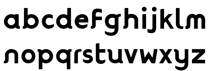 Oliciy Font LOWERCASE