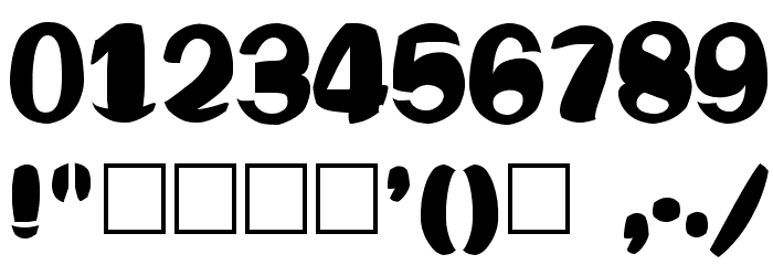 Oligarch Font OTHER CHARS