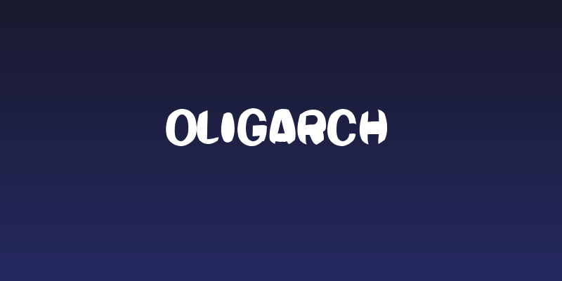 Oligarch Social Header