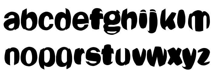 Oligarch Font LOWERCASE