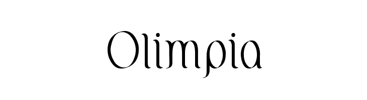 Olimpia  baixar fontes gratis
