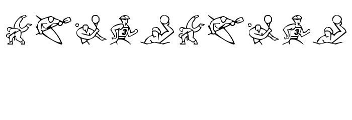 Olimpic Icons 1 Font OTHER CHARS