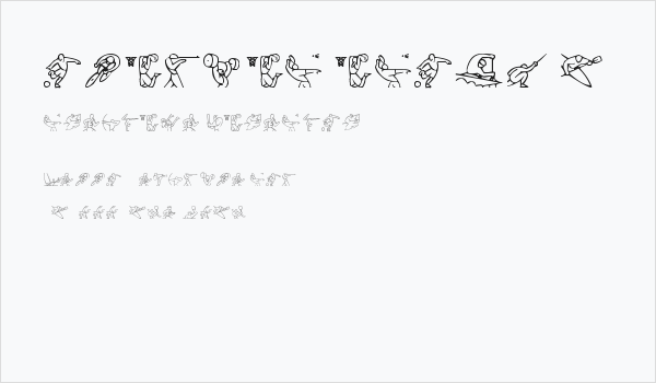 Olimpic Icons 1 Business Card